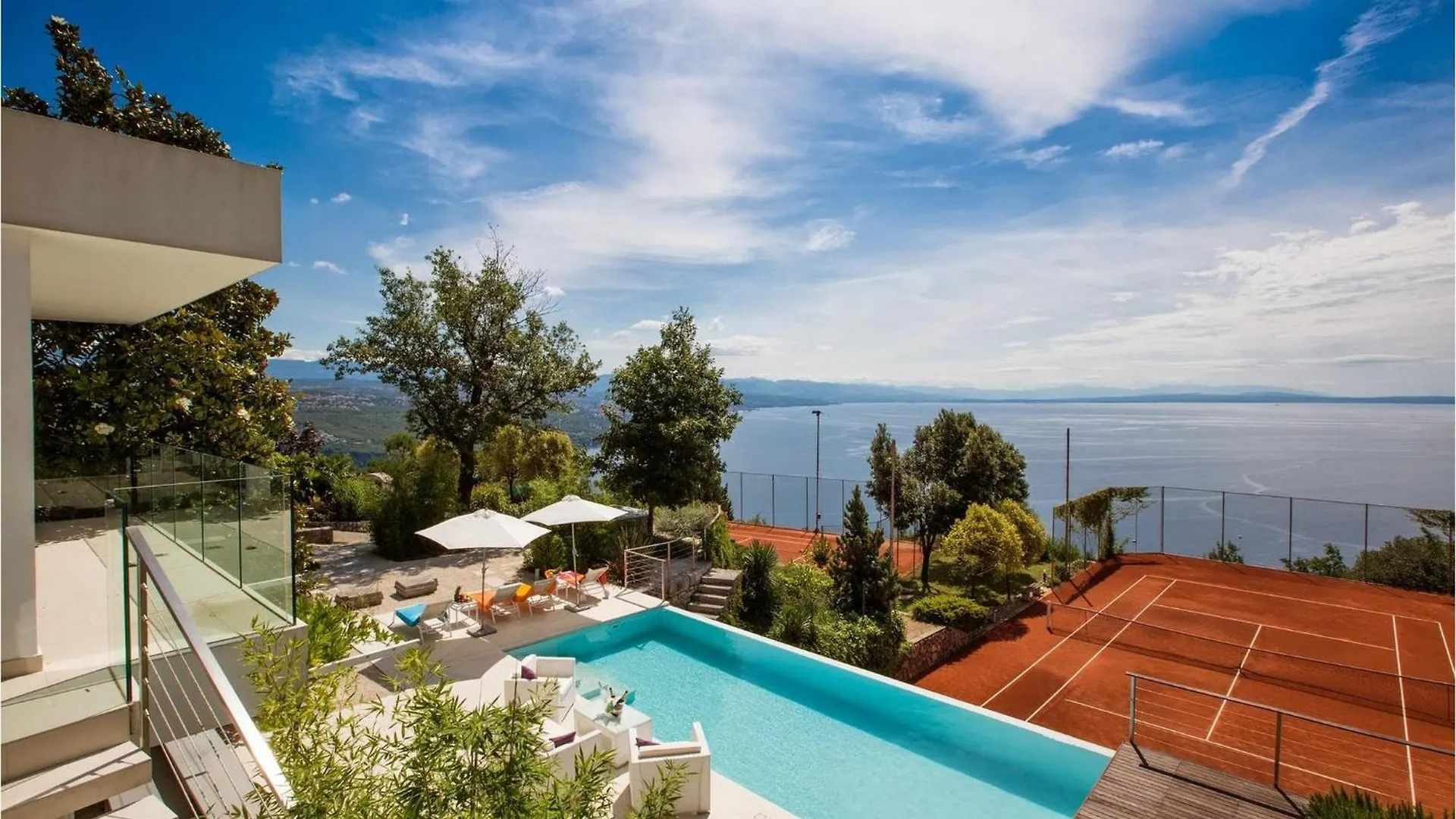 Villa Opatija Hills location